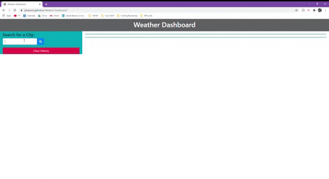 WeatherDashboard